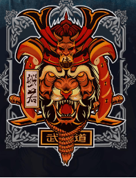 Blaze Rebel flaming skulls